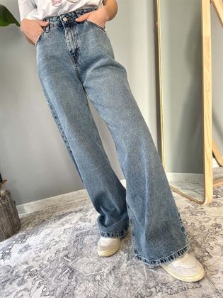 jeans  frankie palazzo 100%cotone