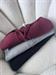 Maglia polo con bottoni clips bordeaux mezza manica