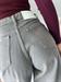 Jeans modello baggy grigio piombo