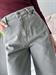 Jeans modello baggy grigio piombo