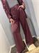 pantalone palazzo burgundy haveone