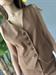 gilet con bottoni marrone bruciato