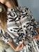 camicia in mussola dicotone fantasia palmetta