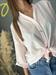 camicia mussola cotone rosa collo coreano