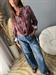 camicia fantasia bandana bordeaux