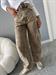 Jeans barbara beige delave modello baloon