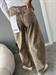 Jeans barbara beige delave modello baloon