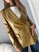giacca blazer in ecopelle giallo senape