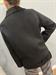 cappotto lana cachemere nero handmade colletto