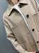 cappotto lana cachemere tortora handmade con colletto