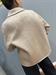 cappotto lana cachemere tortora handmade con colletto
