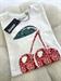  T-Shirt stampa ciliege fantasia bandana