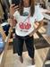  T-Shirt stampa ciliege fantasia bandana