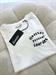 T-Shirt bianca stampa nera houston passami  lourdes
