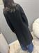 Cappotto nero lungo handmadedoppiopetto lana