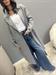 cappotto lungo hand made doppio petto lana grigio