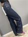 jeans modello katia palazzo blu denim scuro