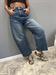 jeans modello barbara in denim lavaggio jeans blu