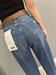 Jeans modello mandy con cintura lavaggio jeans blu