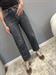 Jeans nero grigio 100% cotone modello levis  tubolare