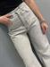 Jeans modello giusy grigio chiaro con applicazioni strass