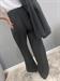 completo giacca e pantalone palazzo nero
