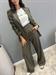 Completi giacca e pantalone palazzo verde military