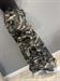 pantalone cargo camouflage con tasche e coulisse in vita