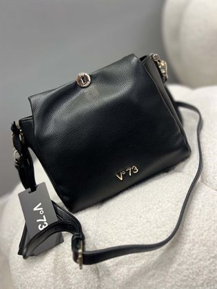 Borsa nera secchiello chiusura chiave lucchetto