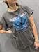  t shirts grigia delave stampa tigre