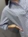 Camicia quadretti bianca e blu in cotone