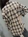 Camicia check quadri blu panna verde