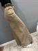 jeans  palazzo con cintura beige delave