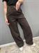 Jeans workers marrone cacao dritto