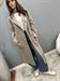cappotto doppiopetto beige visone handmade lana