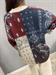 cardigan jacquard kontatto blu panna burgundy