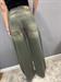 Jeans modello AMELIE verde military delave