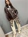 gicca vernice marrone cioccolato