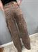 jeans worker maculato rosa beige
