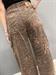 jeans worker maculato rosa beige