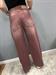 Jeans modello AMELIE colore burgundy delave