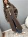 cappotto loden marrone handmade cachemire e lana con colletto