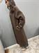 cappotto loden marrone handmade cachemire e lana con colletto
