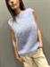 gilet orsetto celeste girocollo