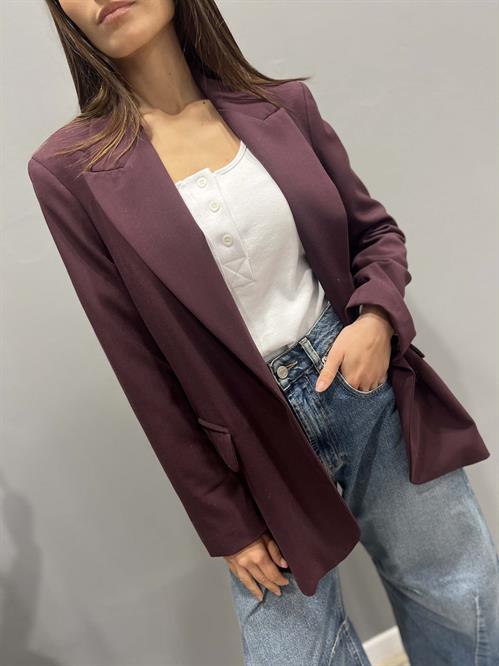 blazer burgundy over maschile