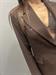 Giacca marrone strass 1 bottone