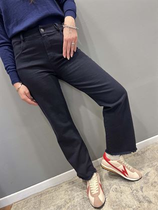 Jeans 5 tasche blu  zampetta