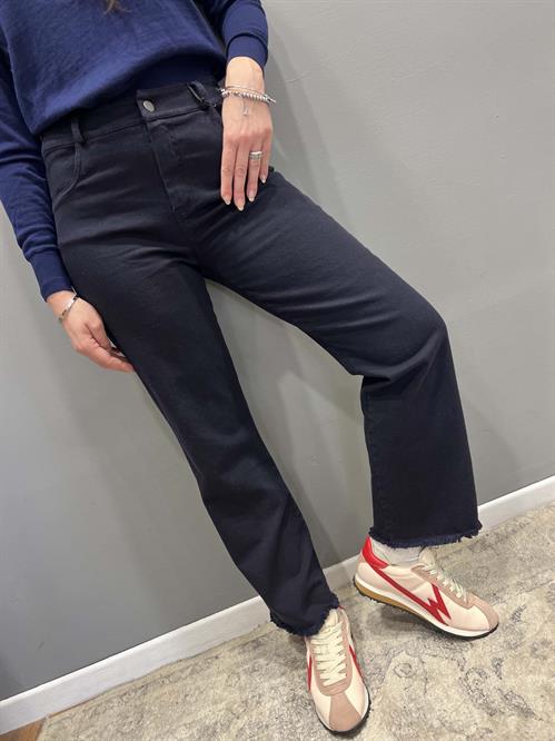 Jeans 5 tasche blu  zampetta