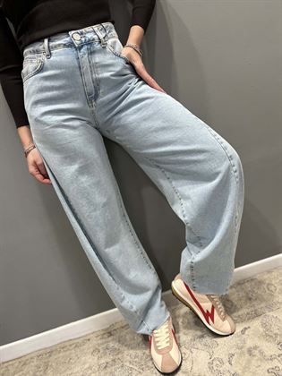 jeans ballon celeste chiaro