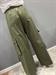 Pantalone cargo verde military palazzo